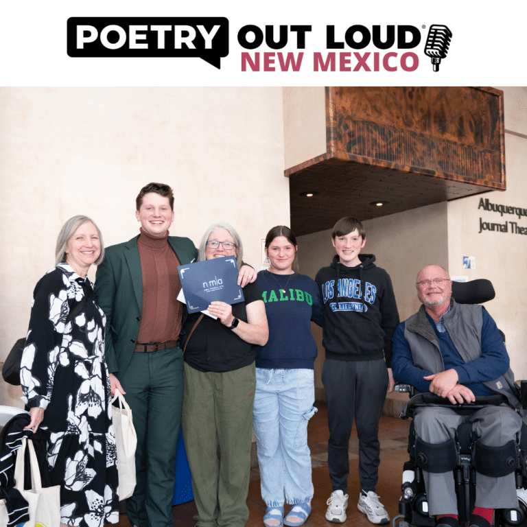 6 members of the poetry out loud audience
