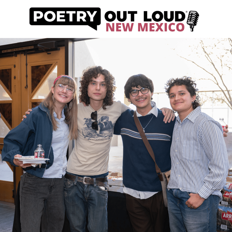 4 members of the poetry out loud audience